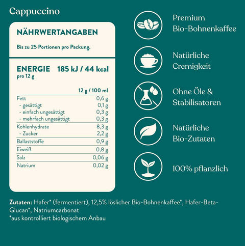 BLÆK Oat Cappuccino