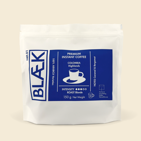 BLÆK Instant Kaffee NØ.1 - Blonde Roast - 150g