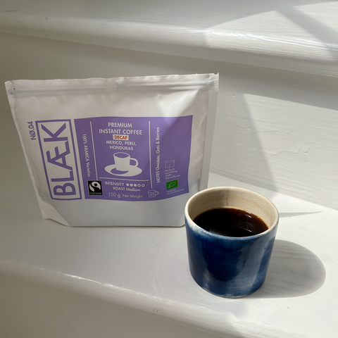 BLÆK Instant Coffee NØ.4 - Medium Roast (DECAF) - Box