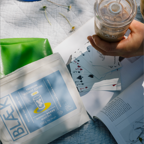 BLÆK Premium Instant Coffee - Ice Coffee Starter Set 