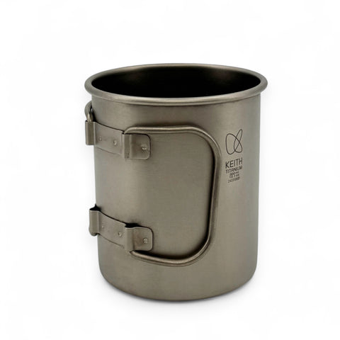 BLÆK Camping Mug - Titanium