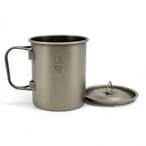 BLÆK Camping Mug - Titanium