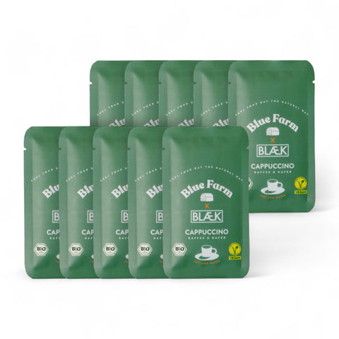 BLÆK Oat Cappuccino Starter Set - 10 sachets 
