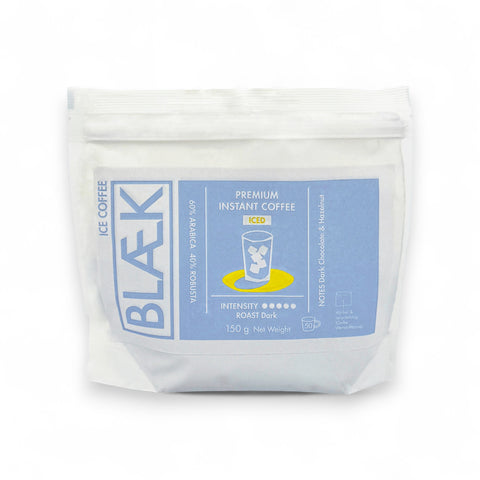 BLÆK Premium Instant Coffee - Ice Coffee Starter Set 