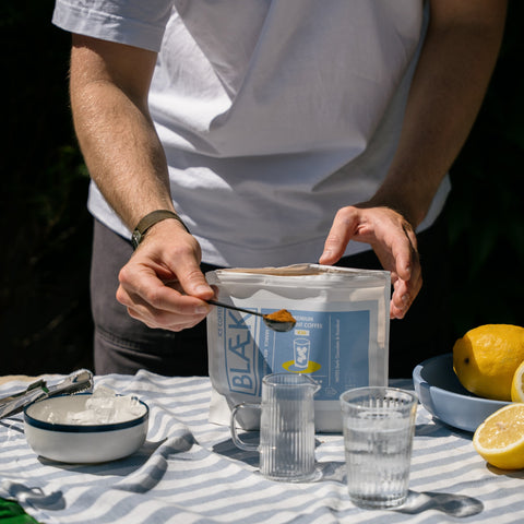 BLÆK Instant Coffee - Ice Coffee - Summer Edition - 150g 