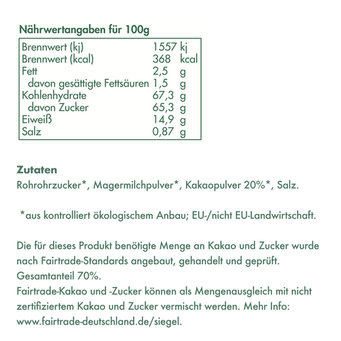 BLÆK Instant Hot Chocolate