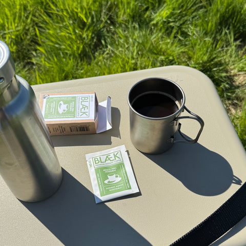 BLÆK Camping Mug - Titanium