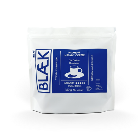 BLÆK Instant Coffee NØ.1 - Blonde Roast - Box