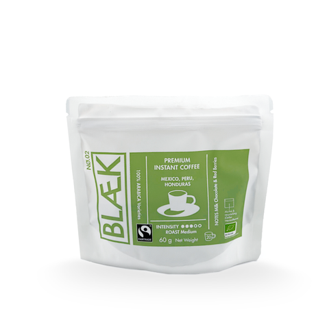 BLÆK Instant Coffee NØ.2 - Medium Roast - Bag