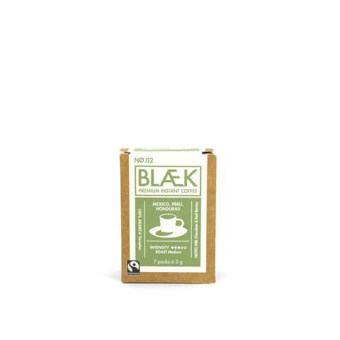 BLÆK Instant Coffee NØ.2 - Medium Roast - Bag