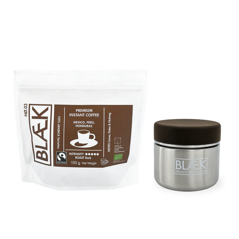 BLÆK Instant Kaffee Vorratsdosen Set