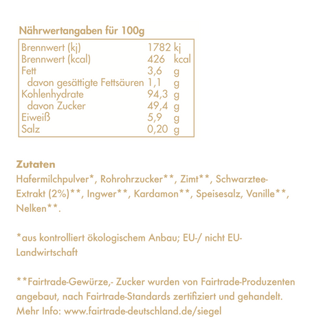 BLÆK Instant Chai Latte