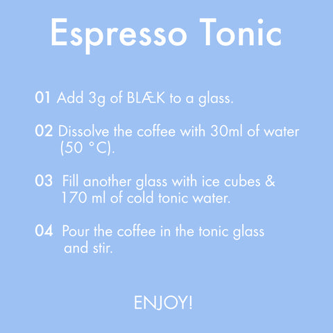 BLÆK Ice Coffee Set