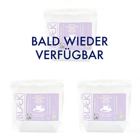 BLÆK Instant Kaffee NØ.4 | 3 x 150g Vorteilspack