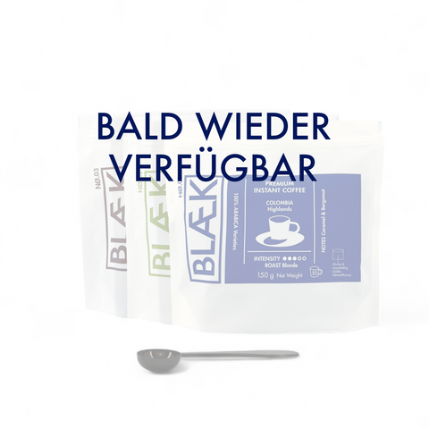 BLÆK Premium Instant Kaffee Starter-Set Classic